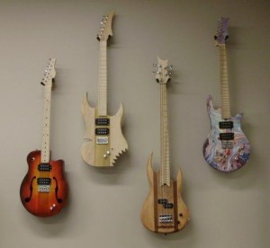 Old and new Guitar models